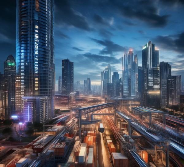 推动商贸服务业，构建高效物流新引擎