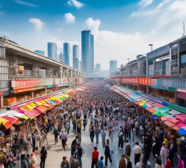 义乌商贸服务业，商贸中心的活力与机遇